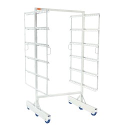 100009, Røgstativ fra Höcker i rustfrit stål til rygning / kogning