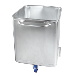 100035, Vogn fra Höcker i rustfrit stål