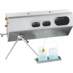 100612, Drejebom med hånddesinfektions anlæg – fra Höcker