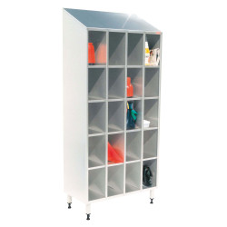 100711, Opbevaringsreol i rustfrit stål