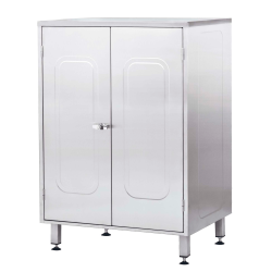 100743, Lav skab i rustfrit stål fra Höcker 