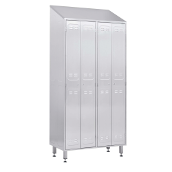 108466, Garderobeskab LS i rustfrit stål